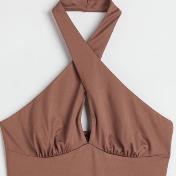 H&M Halter Top Jersey Short Dress - Picture 3 of 4